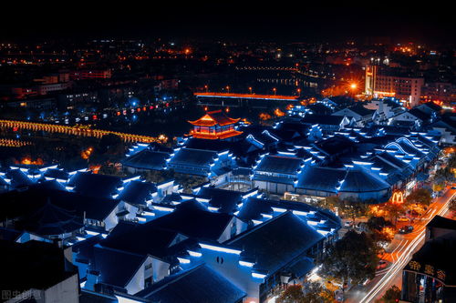 文旅夜游亮化工程 施工過程